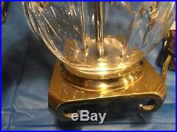 Pair Waterford Crystal Table Lamp