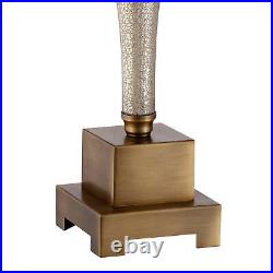 Possini Euro Design Gigi Mercury Glass Table Lamps Set of 2