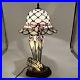 Rare Dale Tiffany Art Glass Table Lamp Shoe, Umbrella And Hat
