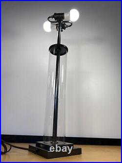 Restoration Hardware RH French Column Glass Table Lamp Missing shade hardware