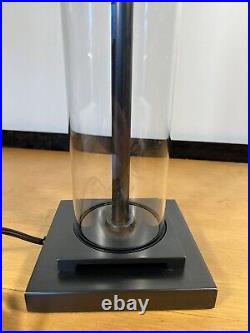 Restoration Hardware RH French Column Glass Table Lamp Missing shade hardware
