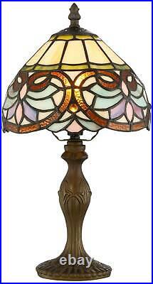 Robert Louis Tiffany 13 1/2 High Marie Art Glass Table Lamp