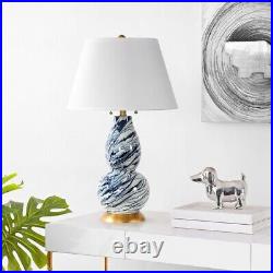 Safavieh COLOR SWIRLS GLASS TABLE LAMP, Reduced Price 2172741202 LIT4159A-SET2