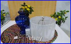 Safavieh NAVY GLASS TABLE LAMP, Reduced Price 2172704039 LIT4052D-SET2