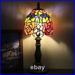 Small Tiffany Lamp Mini Accent Table Lamp Stained Glass Desk Memory Lamp Symp