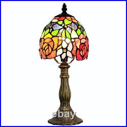 Small Tiffany Lamp Mini Accent Table Lamp Stained Glass Desk Memory Lamp Symp