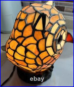 Stained Glass Table Lamp 10 By 8 Owl