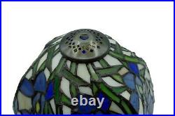 Stained Glass Tiffany style 8 inch Shade Table Bedside Reading lamp