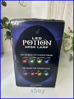 THINKGEEK LED Potion Lamp Color Changing (Semi New) Open Box