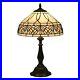 Tiffany European Style Lamp Retro Glass Table Lamp 27 AC110V 220V