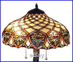 Tiffany Lamp Tiffany Style Table Lamp / Reading Lamp Hand Made Cut Glass NEW