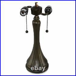Tiffany Style Contemporary Jeweled Table Lamp 16 Shade