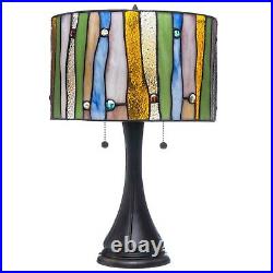 Tiffany Style Contemporary Table Lamp 16 Shade (Green, Blue, Yellow)
