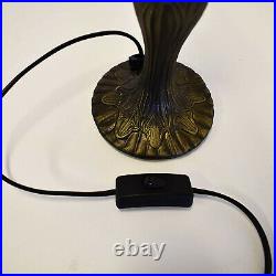 Tiffany Style Lamp Dragonfly Hand Crafted Glass Table /Desk/Bedside Lamps UK