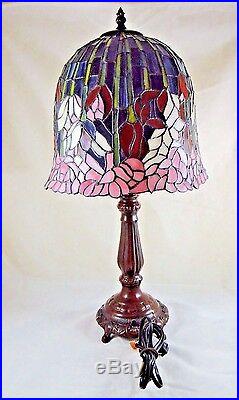 Tiffany Style Lamp Stained Glass Bell Dome Shade