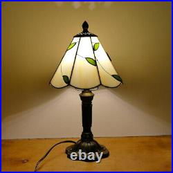 Tiffany Style Table Lamp Handcrafted Art Bedside Light Desk Lamps Stained Glass