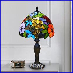 Tiffany Style Table Lamp Handcrafted Art Stained Glass Bedside Lamps Desk Light