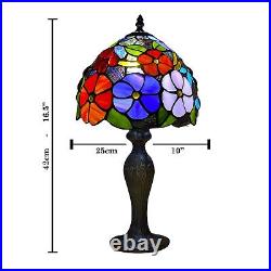 Tiffany Style Table Lamp Handcrafted Art Stained Glass Bedside Lamps Desk Light