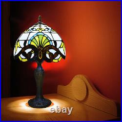 Tiffany Style Table Lamp Handcrafted Bedroom Living room Stained Glass Art Lamps