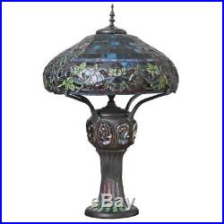 Tiffany Style Table Lamp Stained Glass CLEARANCE Mission Craftsman Victorian