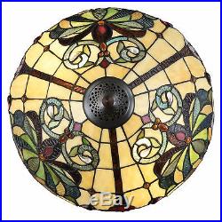 Tiffany Style Table Lamp Victorian Stained Glass Home Desk Lamp