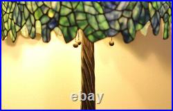 Tiffany Style Wisteria Table Lamp 22 Shade