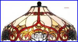 Tiffany Table Lamp 100% Genuine Stained Glass (large)