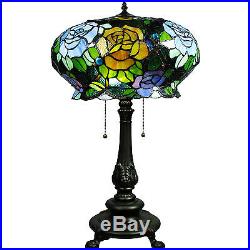 Tiffany style Maxenne Roses Table Lamp Tiffany style Lighting