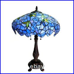 Tiffany-style Wisteria Table Lamp 16 Shade