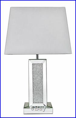 Tuscany Mirrored Table Lamp with Swarovski Crystals
