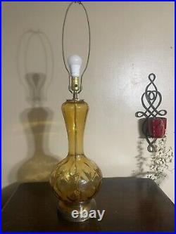 Vintage Harvest Gold Table Lamp