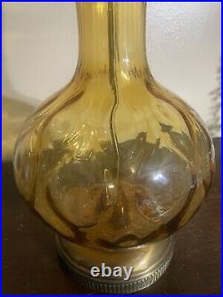 Vintage Harvest Gold Table Lamp