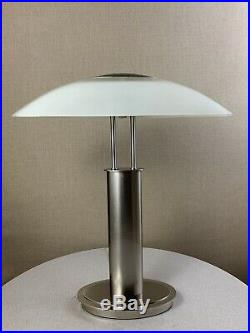 Vintage Mid Century Modern Ufo Touch Dimmer Lamp 1980s Memphis