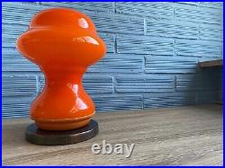 Vintage Space Age Mushroom Table Lamp Atomic Design Light Mid Century UFO