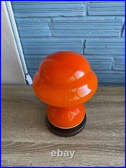 Vintage Space Age Mushroom Table Lamp Atomic Design Light Mid Century UFO