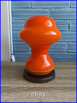 Vintage Space Age Mushroom Table Lamp Atomic Design Light Mid Century UFO