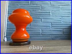 Vintage Space Age Mushroom Table Lamp Atomic Design Light Mid Century UFO