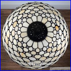 Vintage Tiffany Style Lamp Decor Den Family Light Multicolor Stained Glass Theme